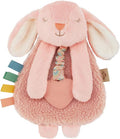 Itzy Ritzy Lovey Including Teether, Teething Relief, 0+ Months (Pink Bunny)